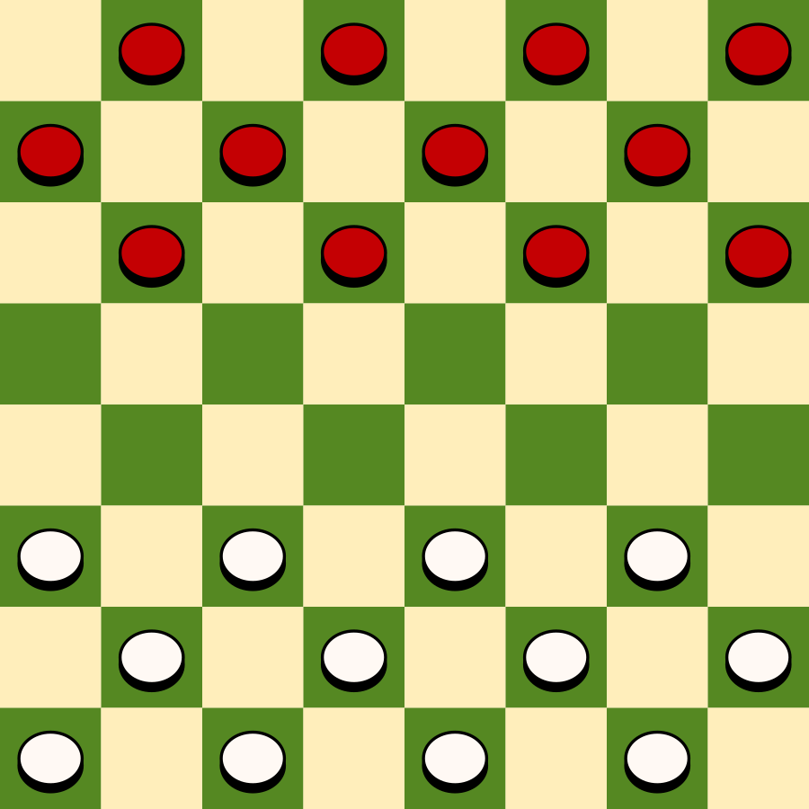Wikimedia Commons draughts board diagram