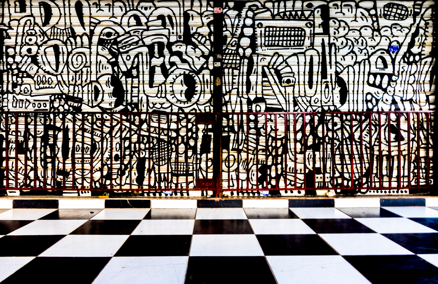 Wikimedia Commons checkerboard photo