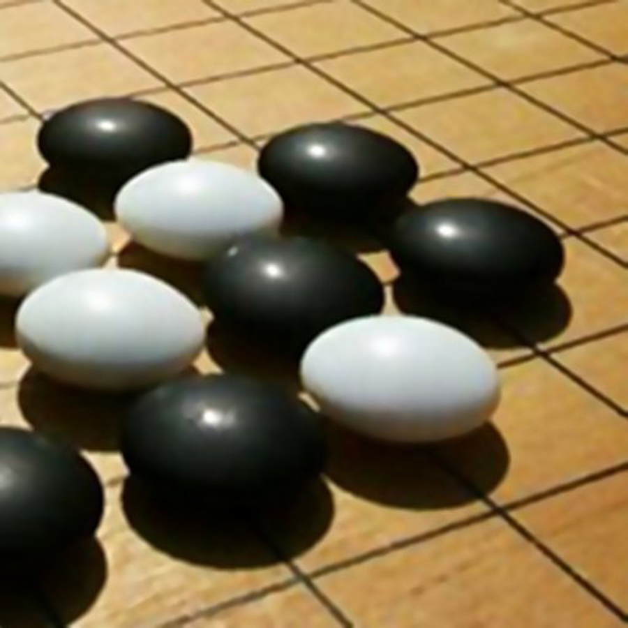Wikimedia Commons Go board with stones